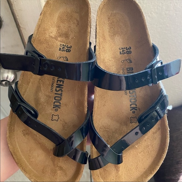 Open Box Franca - Black Patent Birkenstock size 38 =7 - Picture 4 of 5